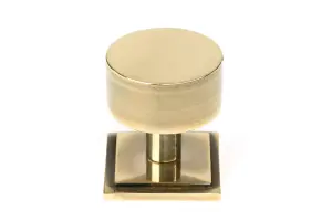 From The Anvil Aged Brass Kelso Cabinet Knob - 32mm (Square)