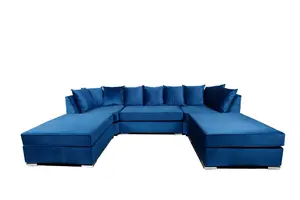 Lux U Shape - Plush Velvet Sofas