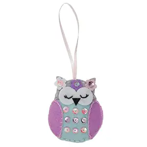 FELT KIT SPRING OWL - Felt Decoration Kit: Spring Owl - Trimits