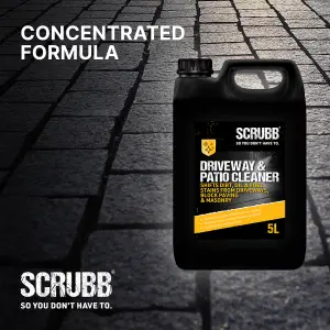 SCRUBB Patio & driveway cleaner, 5L Jerry can