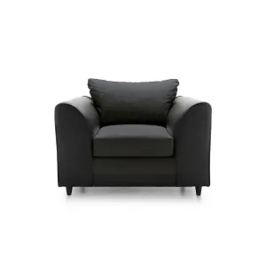 Dylan Collection Armchair in Black