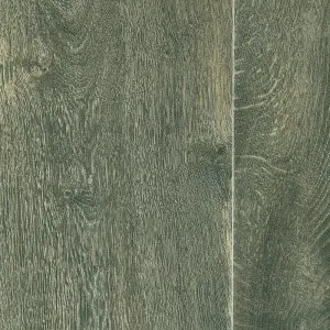 Grey Wood Effect Anti slip Vinyl Flooring For LivingRoom, Kitchen, 2.7mm Cushion Backed Vinyl Sheet-8m(26'3") X 2m(6'6")-16m²