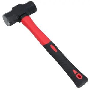 3lb Lump Hammer / Mini Sledge Hammer Mallet Fiberglass Handle