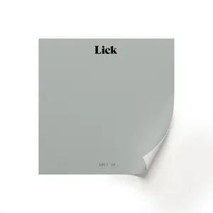 Lick Grey 18 Peel & stick Tester