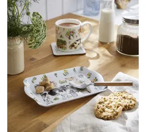 Portman Farm Animal Print 70% Polypropylene Scatter Tray