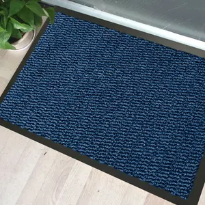 Caro Barrier Door Mat Blue / 80cm W x 160cm L