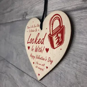 Funny Lockdown Valentines Day Gift For Boyfriend Girlfriend Husband Wife Keepsake