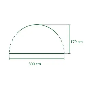 Event Shelter Pro M Sunwall (Silver)