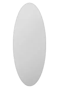 MirrorOutlet The Ovale Frameless Oval Wall Mirror 180CM x 70CM