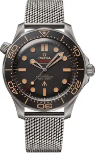 OMEGA Seamaster Diver 300m 007 Edition Titanium Automatic Men's Watch 210.90.42.20.01.001, Size 42mm