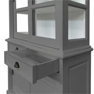 Benjamin-James Display Cabinet Dusty Grey