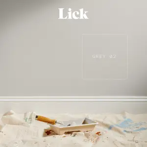 Lick Grey 02 Peel & stick Tester