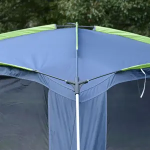 Outsunny Camping Tent Sun Shelter Shade for Garden Park Outdoor Dark Green