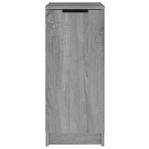 Shoe Cabinet Grey Sonoma 30x35x70 cm Engineered Wood