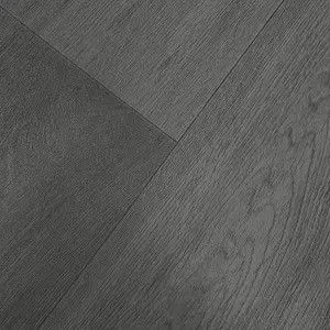 Dusky Oak Grey Wood Effect Anti-Slip Vinyl Flooring Sheet For Kitchen Bathroom Dinning Room -5m(16'4") X 4m(13'1")-20m²