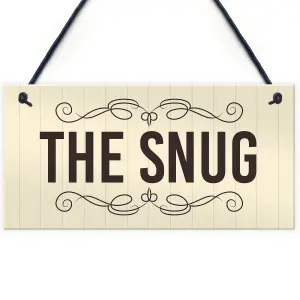 New Home Gift For Friend Family The Snug Plaque Home Decor Summerhouse Sign