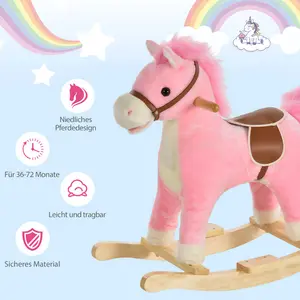 Messina Rocking Horse Pink