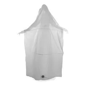 Tall Ghost Bribe with Red Eyes Outdoor Inflatable for Halloween 240cm