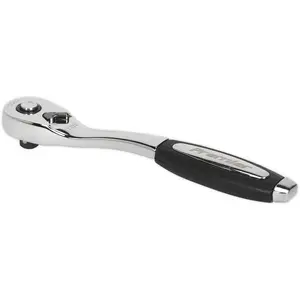 Premium Offset Pear-Head Ratchet Wrench - 1/4" Drive with 108-Tooth Mechanism