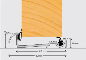 Exitex Macclex 15/68 1219mm - Aluminium