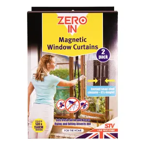 Magnetic Fly Screen Curtain Door & Window Set Curtain Zero In Home Pest Control