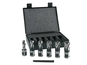 High-Performance 6-Piece Evolution Short Broaching Cutter Kit with Storage Case