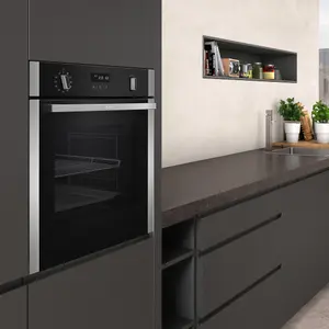 NEFF B6ACH7HH0B Built-in Pyrolytic Single Multi-function pyrolytic Oven - Black stainless steel effect