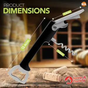 Wine Corkscrew Bottle Opener - 2-in-1 Wine Bottle Openers - Corkscrews Wine Bottle Opener Wine Opener Corkscrew Wine Opener