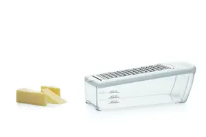 KitchenCraft Grater and Graduated Acrylic Collector