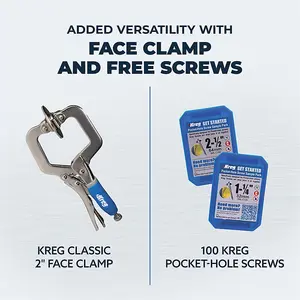 Kreg KPHJ520PRO Pocket-Hole Jig Kit - Our most versatile Jig