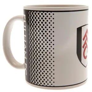 Fulham FC Fade Mug White/Black (One Size)