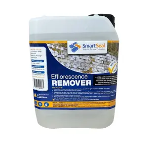 Smartseal - Efflorescence Remover, Effective Brick Cleaner Solution For Exterior Brick Walls, Block Paving, 5L