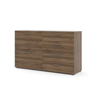 Otho 8 Drawers Chest Walnut