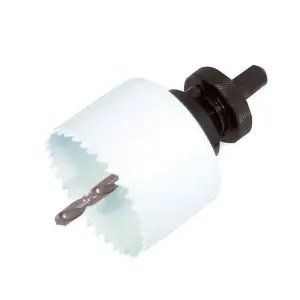 Silverline Plumbers Bi-Metal Holesaw Kit 9pce - 19 - 57mm Dia