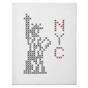 NEW YORK - Counted Cross Stitch Kit: Big & Easy: New York City - Anchor