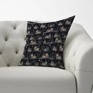 Spooky Haunted Houses Cushions 33cm x 48cm