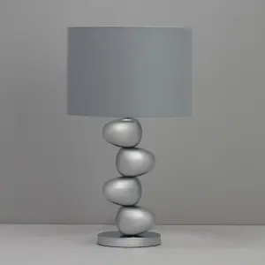 Inlight Himalia Pebble Polished Chrome effect Table light