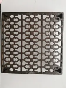 Natural Rusted Look Cast Iron Air Brick/Vent 9" By 9Inch Home Decoration Grill/Vent