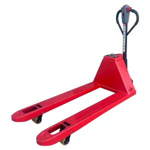 LiftMate Fully Electric Hand Pump Pallet Truck 2000kg Capacity (680x1220mm Forks), Heavy Duty Jack Trolley