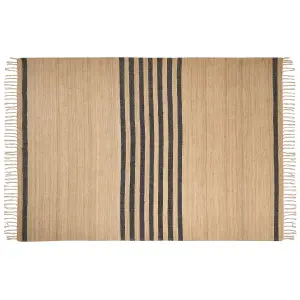 Jute Area Rug 160 x 230 cm Beige ERICEK