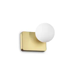 Ideal Lux Penta Wall Lamp Brass