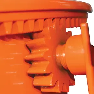 140 Litre Electric Cement Mixer Portable Cement Mixing Machine Dynamic Orange