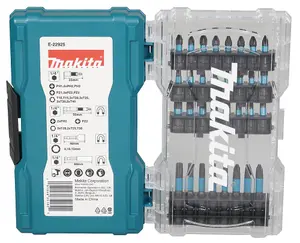 Makita E-22925 36 PC Black Impact Screw Bit Set In Plastic Case