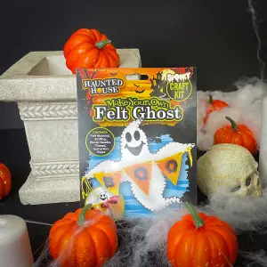 Halloween Ghost Craft Kit Fun Felt Activity for Kids Patries Themed White