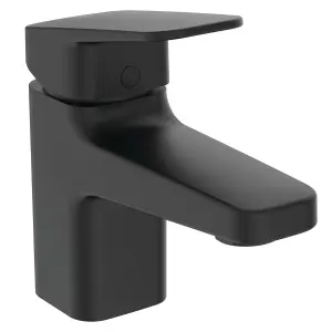 Ideal Standard Ceraplan Mini Black Square Basin Mono mixer Tap