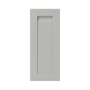 GoodHome Garcinia Integrated handle Matt stone Shaker Highline Cabinet door (W)300mm (H)715mm (T)20mm