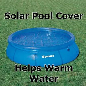 8ft Bestway Above Ground Solar Paddling Pool Cover