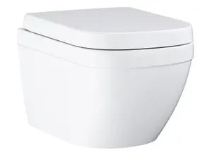 Grohe Solido White Wall hung Toilet with Soft close seat & Concealed cistern