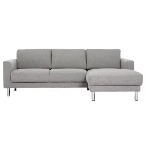 Cleveland Chaiselongue Sofa (RH) in Nova Light Grey