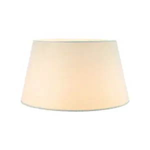 Classic 10 Inch Cream Linen Fabric Drum Table/Pendant Lamp Shade 60w Maximum